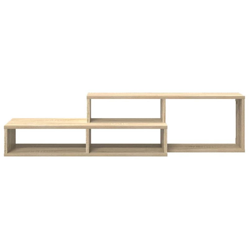 Unfinished TV Stand, Oak, 28.5cm H x 120cm L x 25cm W