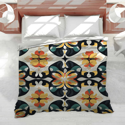 Flowers Bedding Floral Comforter Parisian