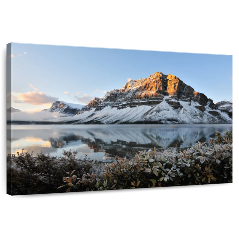 Lever de soleil sur le lac Alvord Bow