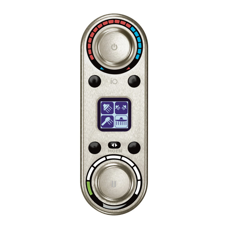 Vertical Spa Digital Control, Brushed Nickel
