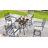 Akshith 4- Person 27.6" Long Bar Height Dining Set with Cushions