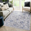 Tapis moderne de luxe Besma avec motifs abstraits (bleu argenté)-1985325826