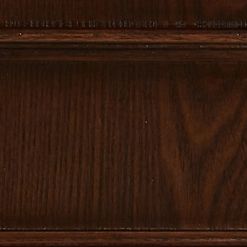 Nut-brown+Green Rectangular Solid Wood+Copper Media Players