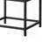 Square End Table with Drawer – Brown Oak & Sandy Black