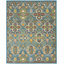 Tapis turquoise / ivoire / jaune Welaka-1725706670