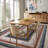Machine Washable Rug for Living Room Braided Print Non-Slip Area Rug Stain Resistant Carpet for Dining Room Bedroom Nursery Office-2118337136
