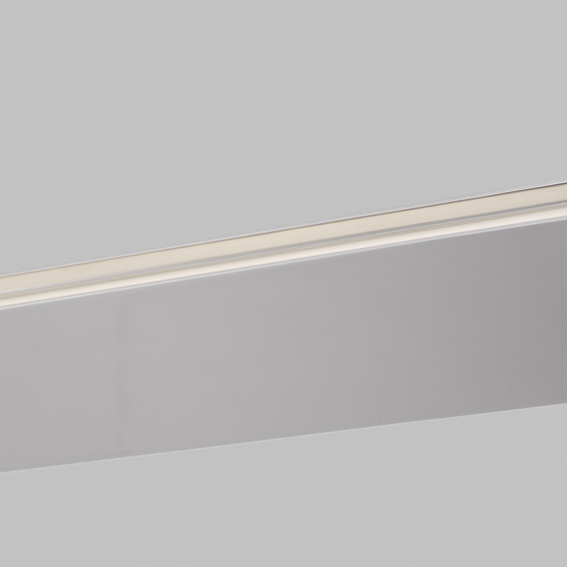 Bau 1 - Light LED Bath Bar, Polished Nickel