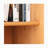 Rattan Drawer Glass Display Organizer Cabinet