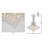 Contemporary 16-Light Chrome Crystal Chandelier 