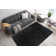Feather Talisha Black Area Rug