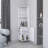 Corner Bar Cabinet With Glass Holder And Wine Rack-386258793