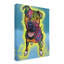 « dog pop pit bull », reproduction d’impression sur toile tendue-721554581