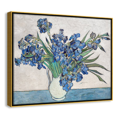 Imprimé iris bleu par Vincent Van Gogh