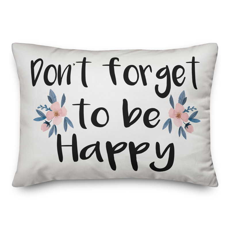 Floral Throw Pillow