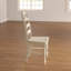 Chaise d'appoint en bois massif Prunier