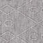 Tapis gris clair lavable à la machine Brenly-1683559525