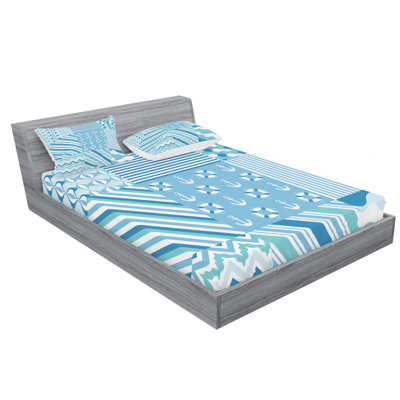 Microfiber Patchwork Sheet Set