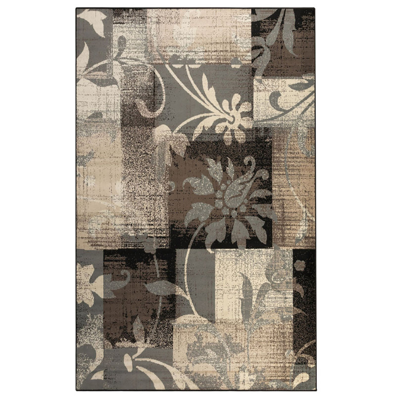 Ferdinando Floral Indoor Rug, Rectangle 6' x 9'