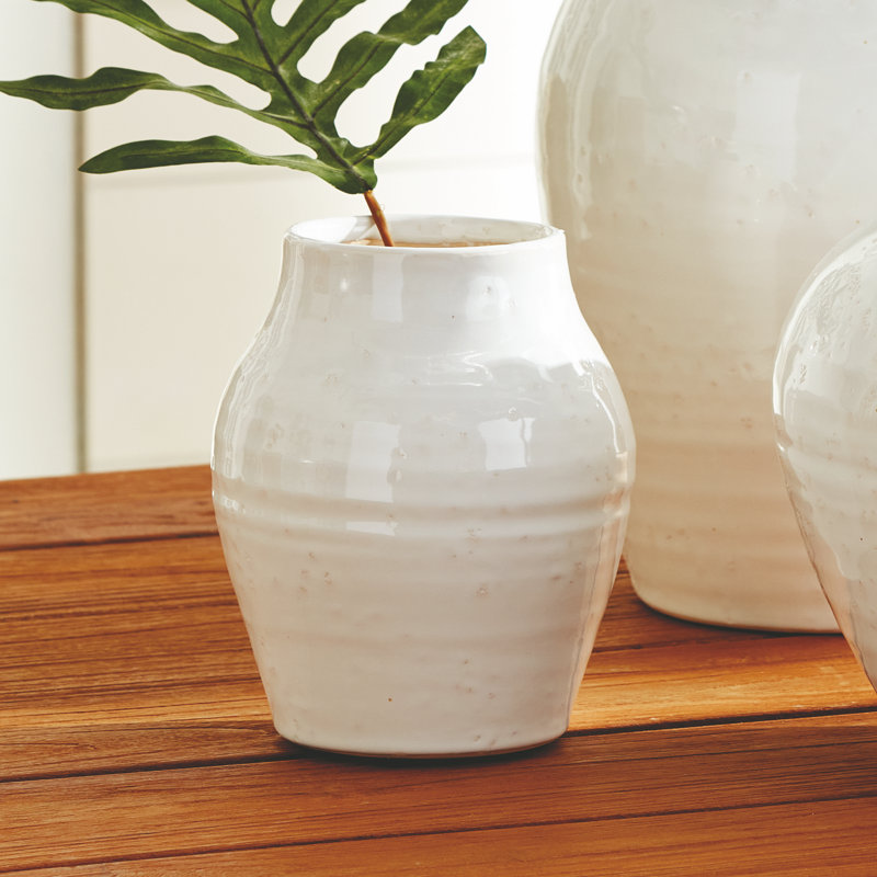 Talullah Narrow Vase Small, 7.25" H x 6" W x 6" D