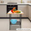 Comptoir rectangulaire NE COMPREND PAS LES TABLETTES-106725625