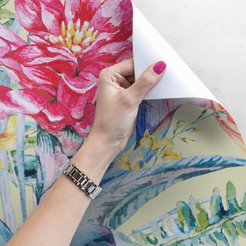 Signild Matte Peel & Stick Mural, 208 x 146cm