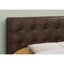 Bed, Headboard Only, Full Size, Bedroom, Upholstered, Brown Leather Look, Transitional-584308491-584308488