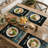 4-Piece Polyester Rectangle Dining Table Placemat