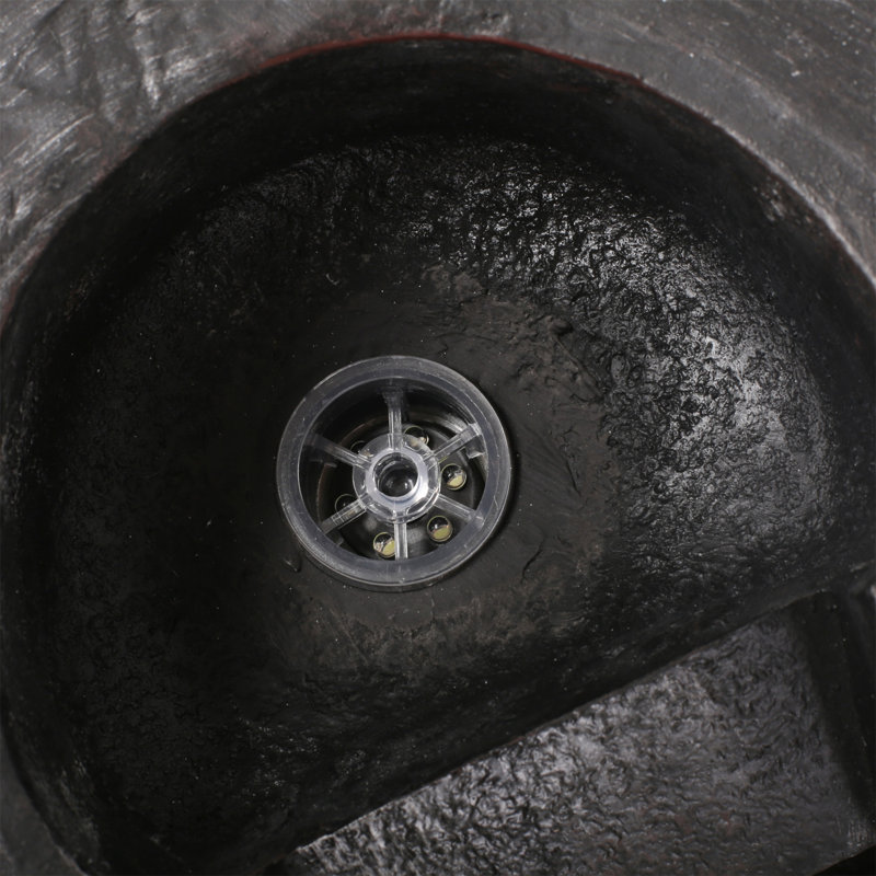 Bridwell Weather Resistant Floor Fountain with Light