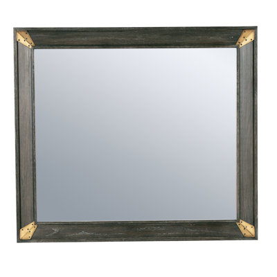 Michaela Flat Beveled Wall Mirror