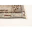 Tapis décoratif gris clair en laine de conception unique 5 pi 5 po x 8 pi 8 po Dereth noué à la main