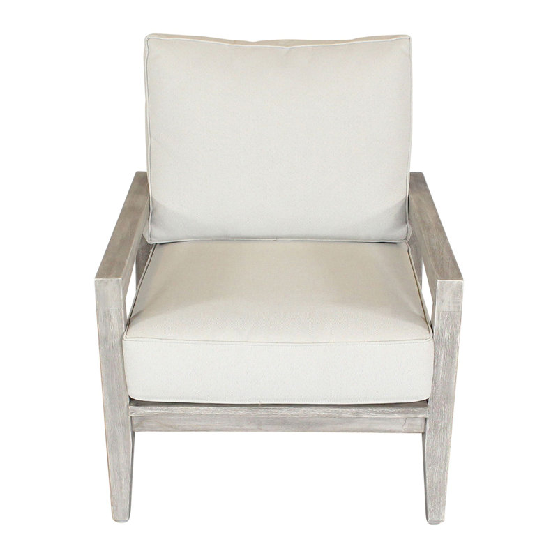 Chaise de patio avec coussins Jessica
