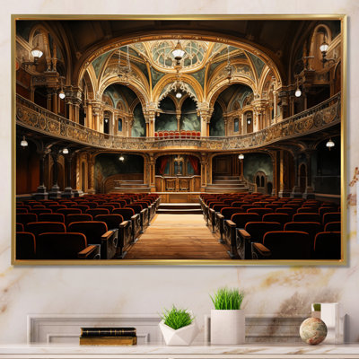 " Theatres Architecture Curtain Call I "