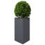 Williston Forge Garden Planter Triangular Corten Steel-183412626-183412620