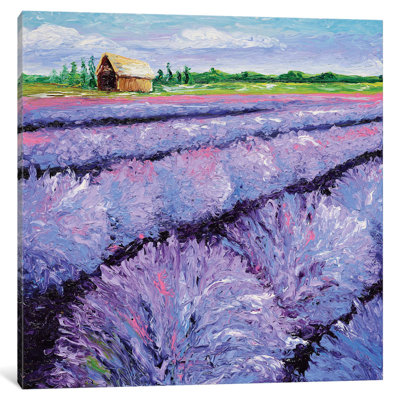 « lavande breeze », reproduction d’art sur toile tendue