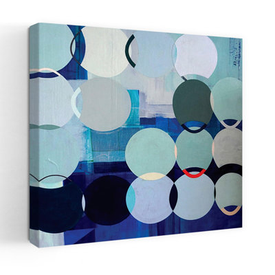 Cercles n ° 3, art moderne abstrait