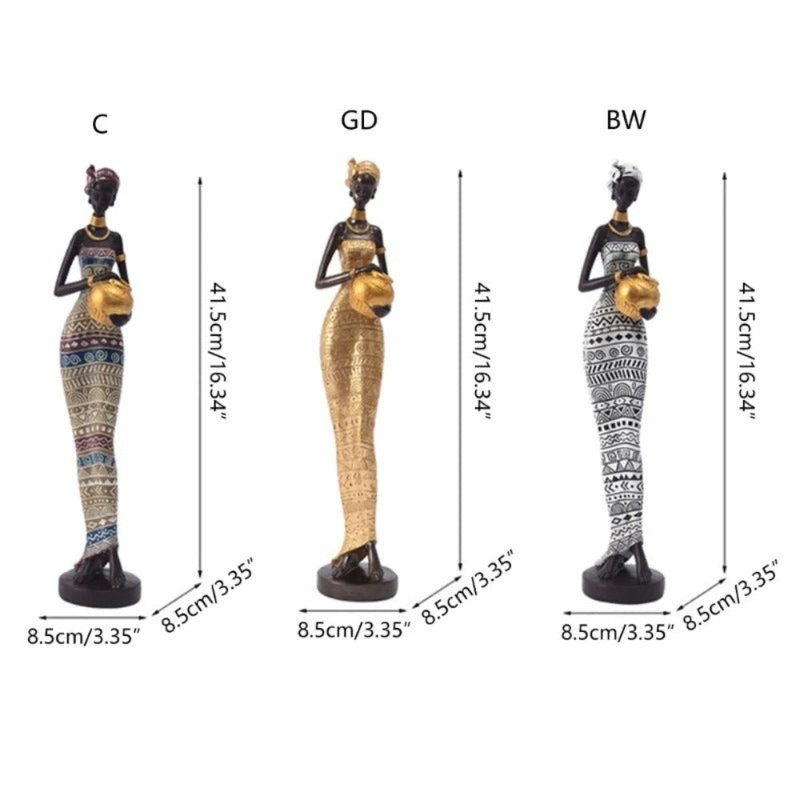 Hruby Figurines & Sculptures, Black