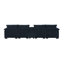 Canapé modulaire en U 123 * 55 "avec console-1794418467