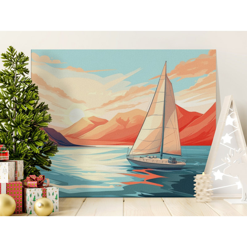 Paradis Wrapped Canvas Print Set, 48x32