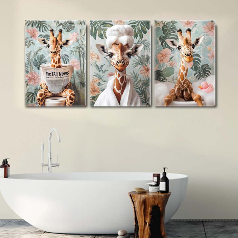 3 Piece Wrapped Canvas Print