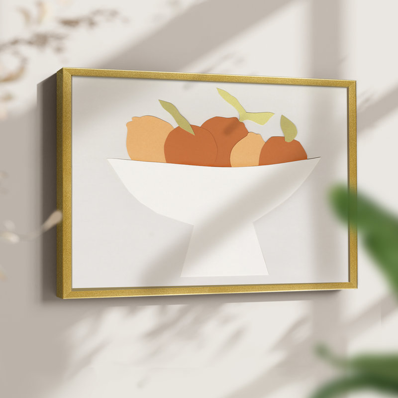 Sumo Citrus I -Framed Print - Restickable