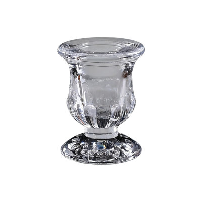 Bougeoir en verre transparent cristal chandelier décoratif centre de table pour le mariage dîner fête aux chandelles décoration de dîner décoration de vacances