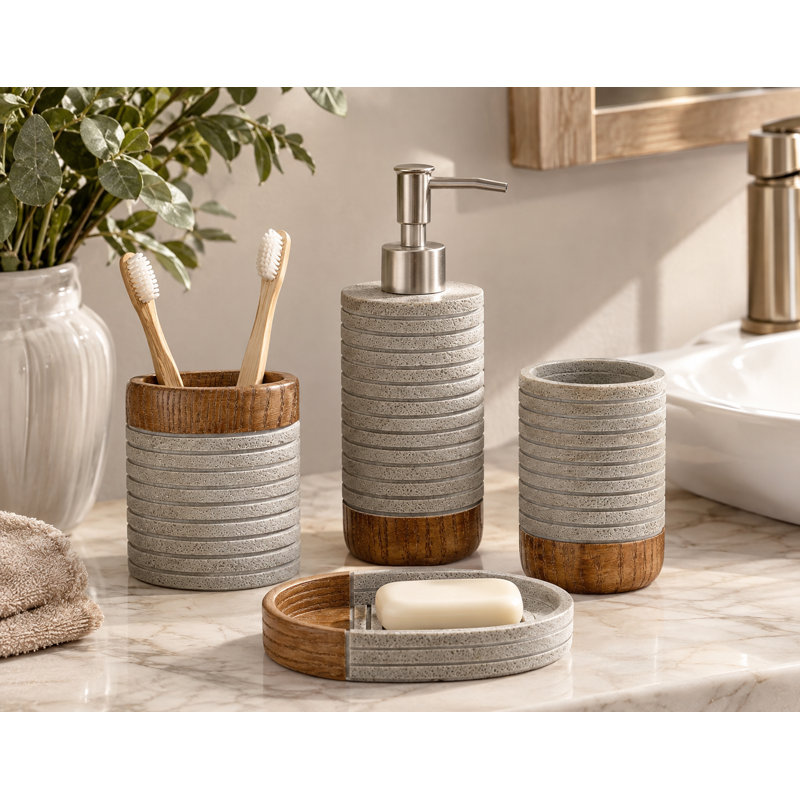 Ensemble d'accessoires de salle de bain