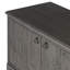 Alden Media Console-Worn Black Oak