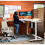 Station de travail debout à hauteur réglable en L PowerLift® avec ports et prises USB-98472991-98472992-98472993