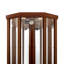 6 Shelf Lighted Corner Curio Cabinet With Adjustable Tempered Glass Shelves