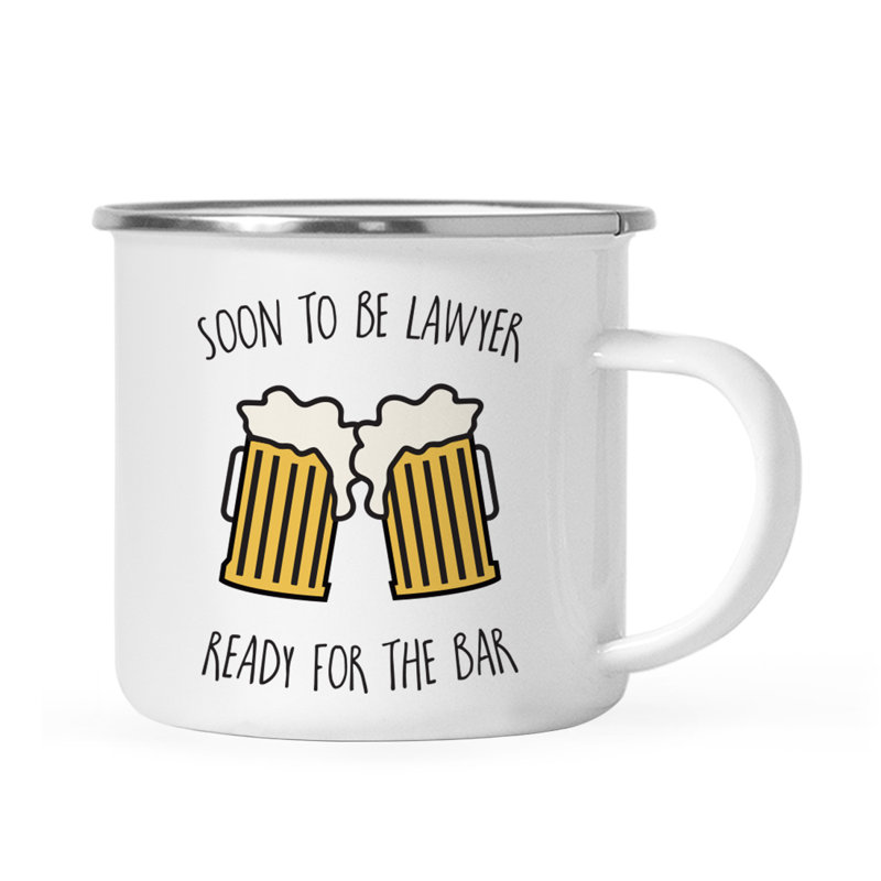 11 oz. Tasse à café en acier inoxydable Graduation