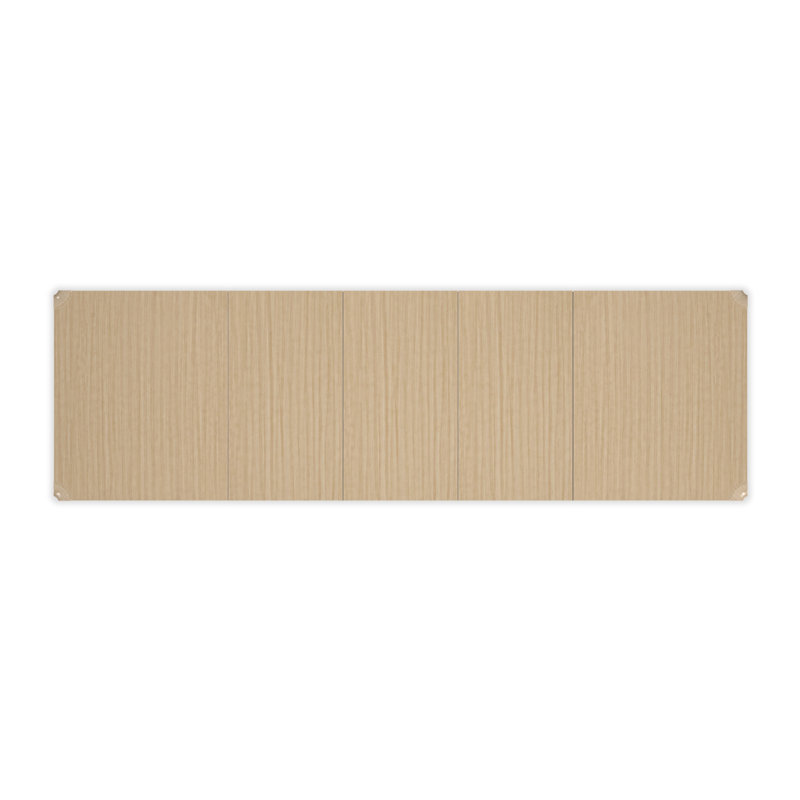 Caracole Classic Walnut Wood Dining Table, Light Brown
