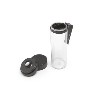 Brabantia Make & Take Water Bottle Leakproof With Fruit Strainer, 16.9 fl oz (500 ml)