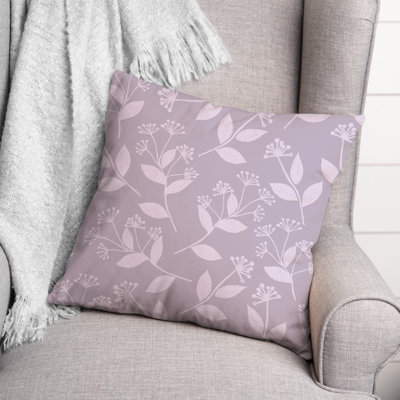 Floral Throw Pillow