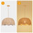 Vincennes 1 - Light Natural Geometric Pendant-1232207548